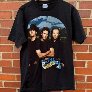 Vintage 1996 BlackHawk Tour Nice Man Concert Shirt Made In USA Country Rock L